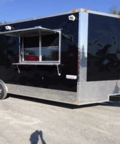 Concession Trailer Black 8.5' x 20' BBQ Smoker Event Catering Trailer 46 Concession Trailer Black 8.5' x 20' BBQ Smoker Event Catering Trailer -Cheap Concession Trailers Shop p1060875