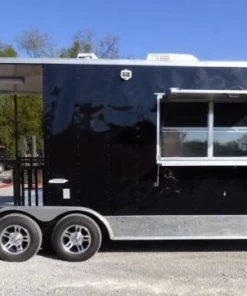 Concession Trailer Black 8.5' x 20' BBQ Smoker Event Catering Trailer 47 Concession Trailer Black 8.5' x 20' BBQ Smoker Event Catering Trailer -Cheap Concession Trailers Shop p1060876