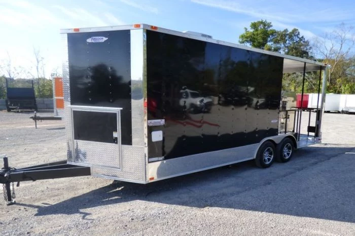Concession Trailer Black 8.5' x 20' BBQ Smoker Event Catering Trailer 14 Concession Trailer Black 8.5' x 20' BBQ Smoker Event Catering Trailer - Image 14