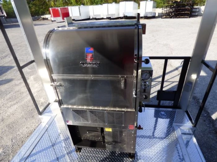 Concession Trailer Black 8.5' x 20' BBQ Smoker Event Catering Trailer 20 Concession Trailer Black 8.5' x 20' BBQ Smoker Event Catering Trailer - Image 20