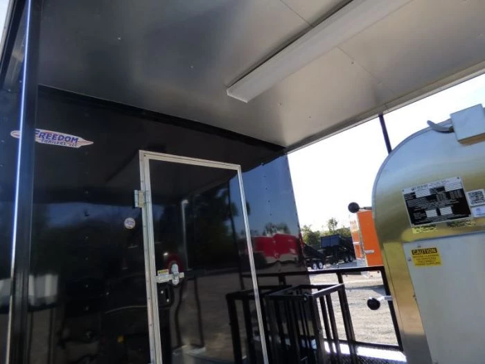 Concession Trailer Black 8.5' x 20' BBQ Smoker Event Catering Trailer 4 Concession Trailer Black 8.5' x 20' BBQ Smoker Event Catering Trailer - Image 4