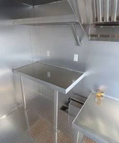 Concession Trailer Orange 8.5' x 16' Food Catering Event -Cheap Concession Trailers Shop p1060913