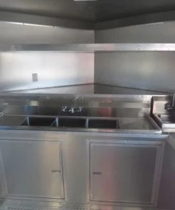 Concession Trailer Orange 8.5' x 16' Food Catering Event -Cheap Concession Trailers Shop p1060916