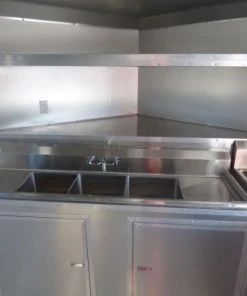 Concession Trailer Orange 8.5' x 16' Food Catering Event -Cheap Concession Trailers Shop p1060923