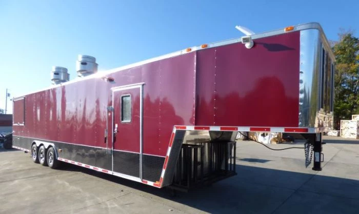 Concession Trailer Brandywine 8.5' x 43' BBQ Smoker Catering Event Trailer 16 Concession Trailer Brandywine 8.5' x 43' BBQ Smoker Catering Event Trailer - Image 16