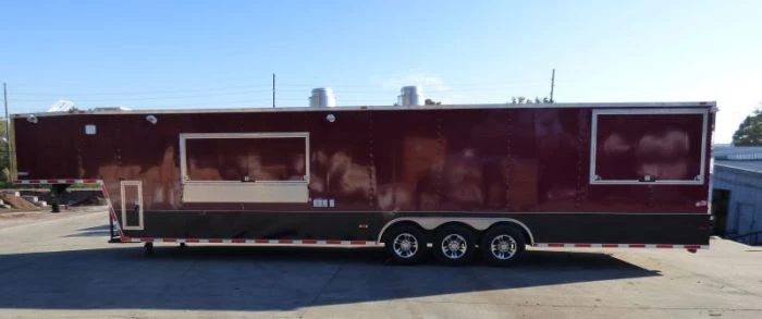 Concession Trailer Brandywine 8.5' x 43' BBQ Smoker Catering Event Trailer 18 Concession Trailer Brandywine 8.5' x 43' BBQ Smoker Catering Event Trailer - Image 18