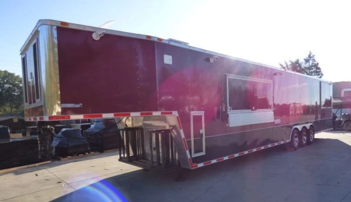 Concession Trailer Brandywine 8.5' x 43' BBQ Smoker Catering Event Trailer 11 Concession Trailer Brandywine 8.5' x 43' BBQ Smoker Catering Event Trailer - Image 11