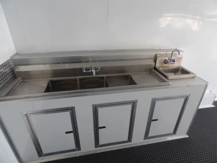 Concession Trailer Brandywine 8.5' x 43' BBQ Smoker Catering Event Trailer 29 Concession Trailer Brandywine 8.5' x 43' BBQ Smoker Catering Event Trailer - Image 29