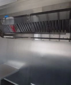 Concession Trailer Gooseneck Black 8.5' x 45' BBQ Smoker Event Catering Restroom -Cheap Concession Trailers Shop p1070351