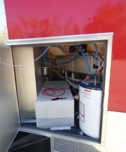 Concession Trailer Red 8.5' x 30' Catering Event Food Trailer -Cheap Concession Trailers Shop p1070416