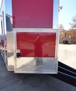 Concession Trailer Red 8.5' x 30' Catering Event Food Trailer -Cheap Concession Trailers Shop p1070417