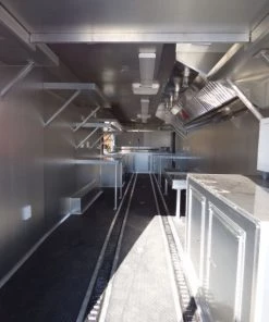 Concession Trailer Red 8.5' x 30' Catering Event Food Trailer -Cheap Concession Trailers Shop p1070419