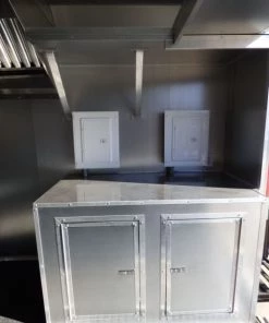 Concession Trailer Red 8.5' x 30' Catering Event Food Trailer -Cheap Concession Trailers Shop p1070420