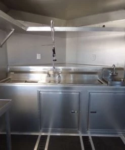 Concession Trailer Red 8.5' x 30' Catering Event Food Trailer -Cheap Concession Trailers Shop p1070427