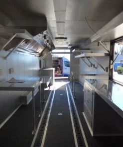 Concession Trailer Red 8.5' x 30' Catering Event Food Trailer -Cheap Concession Trailers Shop p1070434