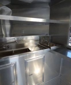 Concession Trailer Indigo Blue 8.5' x 17' BBQ Smoker Event Catering -Cheap Concession Trailers Shop p1070453