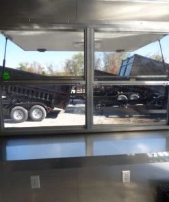 Concession Trailer Indigo Blue 8.5' x 17' BBQ Smoker Event Catering -Cheap Concession Trailers Shop p1070457