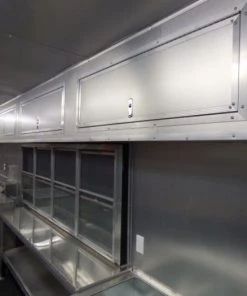 Concession Trailer Gooseneck Black 8.5' x 45' BBQ Smoker Event Catering Restroom Generators -Cheap Concession Trailers Shop p1070478