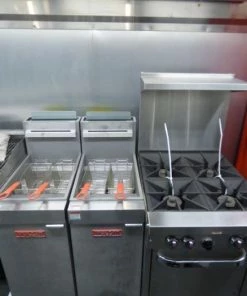 Concession Trailer Gooseneck Black 8.5' x 45' BBQ Smoker Event Catering Restroom Generators -Cheap Concession Trailers Shop p1070487