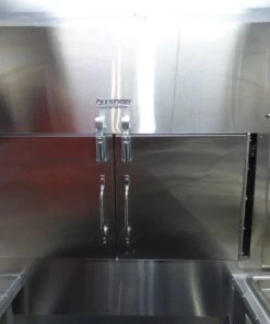 Concession Trailer Gooseneck Black 8.5' x 45' BBQ Smoker Event Catering Restroom Generators -Cheap Concession Trailers Shop p1070490 1