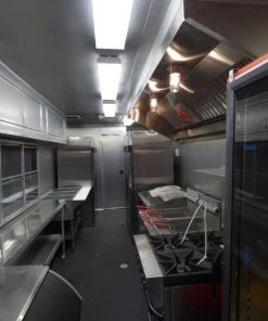 Concession Trailer Gooseneck Black 8.5' x 45' BBQ Smoker Event Catering Restroom Generators -Cheap Concession Trailers Shop p1070491