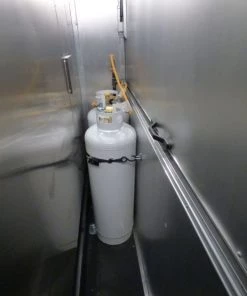 Concession Trailer Gooseneck Black 8.5' x 45' BBQ Smoker Event Catering Restroom Generators -Cheap Concession Trailers Shop p1070497