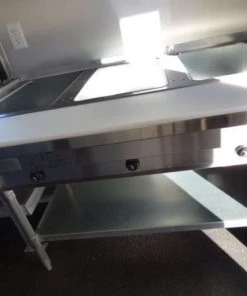 Concession Trailer Gooseneck Black 8.5' x 45' BBQ Smoker Event Catering Restroom Generators -Cheap Concession Trailers Shop p1070513