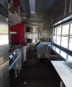 Concession Trailer Gooseneck Black 8.5' x 45' BBQ Smoker Event Catering Restroom Generators -Cheap Concession Trailers Shop p1070515