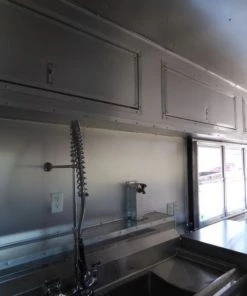 Concession Trailer Gooseneck Black 8.5' x 45' BBQ Smoker Event Catering Restroom Generators -Cheap Concession Trailers Shop p1070528