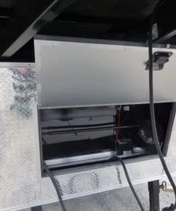 Concession Trailer Gooseneck Charcoal Gray 8.5' x 36' BBQ Smoker Event Catering -Cheap Concession Trailers Shop p1070580