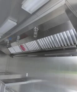 Concession Trailer Gooseneck Charcoal Gray 8.5' x 36' BBQ Smoker Event Catering -Cheap Concession Trailers Shop p1070597