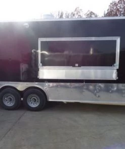 Concession Trailer Black 8.5' x 20' Food Catering Event -Cheap Concession Trailers Shop p1070691