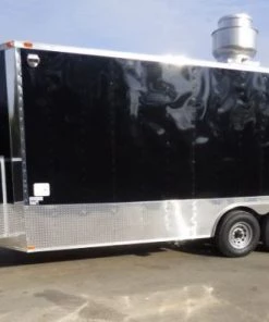 Concession Trailer Black 8.5' x 20' Food Catering Event -Cheap Concession Trailers Shop p1070699