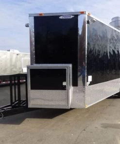 Concession Trailer Black 8.5' x 20' Food Catering Event -Cheap Concession Trailers Shop p1070700