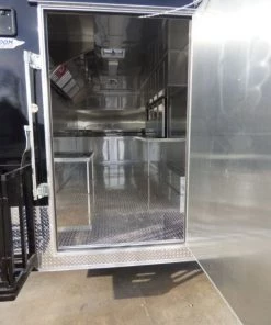 Concession Trailer Black 8.5' x 20' Food Catering Event -Cheap Concession Trailers Shop p1070704