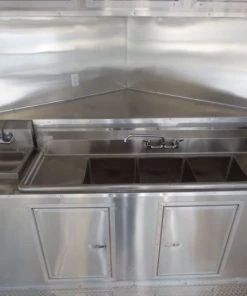 Concession Trailer Black 8.5' x 20' Food Catering Event -Cheap Concession Trailers Shop p1070707