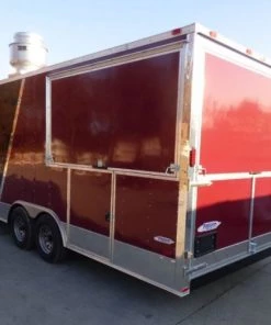 Concession Trailer Black Brandywine 8.5' x 24' BBQ Smoker Event Catering -Cheap Concession Trailers Shop p1070743
