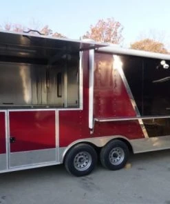 Concession Trailer Black Brandywine 8.5' x 24' BBQ Smoker Event Catering -Cheap Concession Trailers Shop p1070750