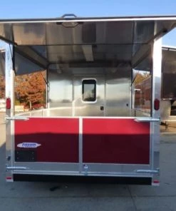 Concession Trailer Black Brandywine 8.5' x 24' BBQ Smoker Event Catering -Cheap Concession Trailers Shop p1070752