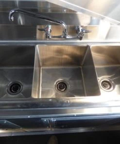 Concession Trailer Black Brandywine 8.5' x 24' BBQ Smoker Event Catering -Cheap Concession Trailers Shop p1070762