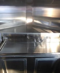 Concession Trailer Black Brandywine 8.5' x 24' BBQ Smoker Event Catering -Cheap Concession Trailers Shop p1070763