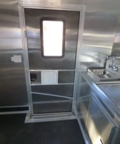 Concession Trailer Black Brandywine 8.5' x 24' BBQ Smoker Event Catering -Cheap Concession Trailers Shop p1070765