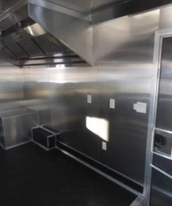 Concession Trailer Black Brandywine 8.5' x 24' BBQ Smoker Event Catering -Cheap Concession Trailers Shop p1070766