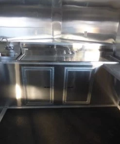 Concession Trailer Black Brandywine 8.5' x 24' BBQ Smoker Event Catering -Cheap Concession Trailers Shop p1070770