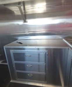 Concession Trailer White 8.5' x 20' BBQ Smoker Event Catering -Cheap Concession Trailers Shop p1070821