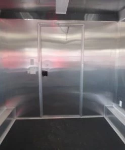 Concession Trailer White 8.5' x 20' BBQ Smoker Event Catering -Cheap Concession Trailers Shop p1070824