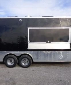 Concession Trailer Black 8.5' x 20' Food Catering Event -Cheap Concession Trailers Shop p1070910