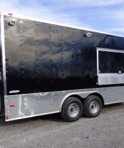 8.5' x 20' Concession Food Trailer Black Event Catering 60 8.5' x 20' Concession Food Trailer Black Event Catering -Cheap Concession Trailers Shop p1070911 1