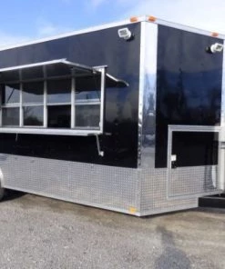 8.5' x 20' Concession Food Trailer Black Event Catering 46 8.5' x 20' Concession Food Trailer Black Event Catering -Cheap Concession Trailers Shop p1070913 1