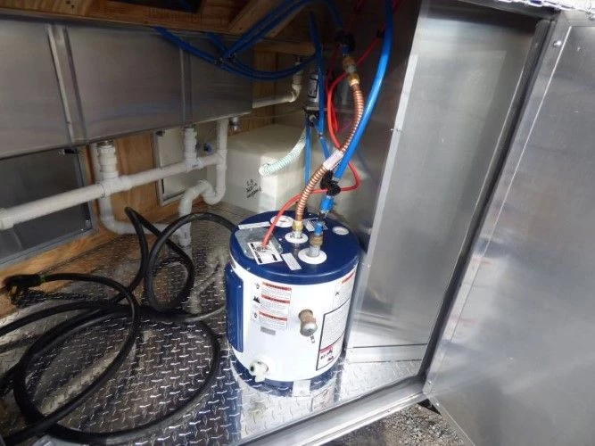 8.5' x 20' Concession Food Trailer Black Event Catering 16 8.5' x 20' Concession Food Trailer Black Event Catering - Image 16